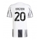 Juventus Lois Openda #20 Replike Domaci Dres 2025-26 Kratak Rukav